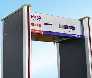 Professional Manufacturer 6 Zones Walkthrough Metal Detector Indoor 6 zones